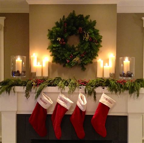 christmas stockings for mantels